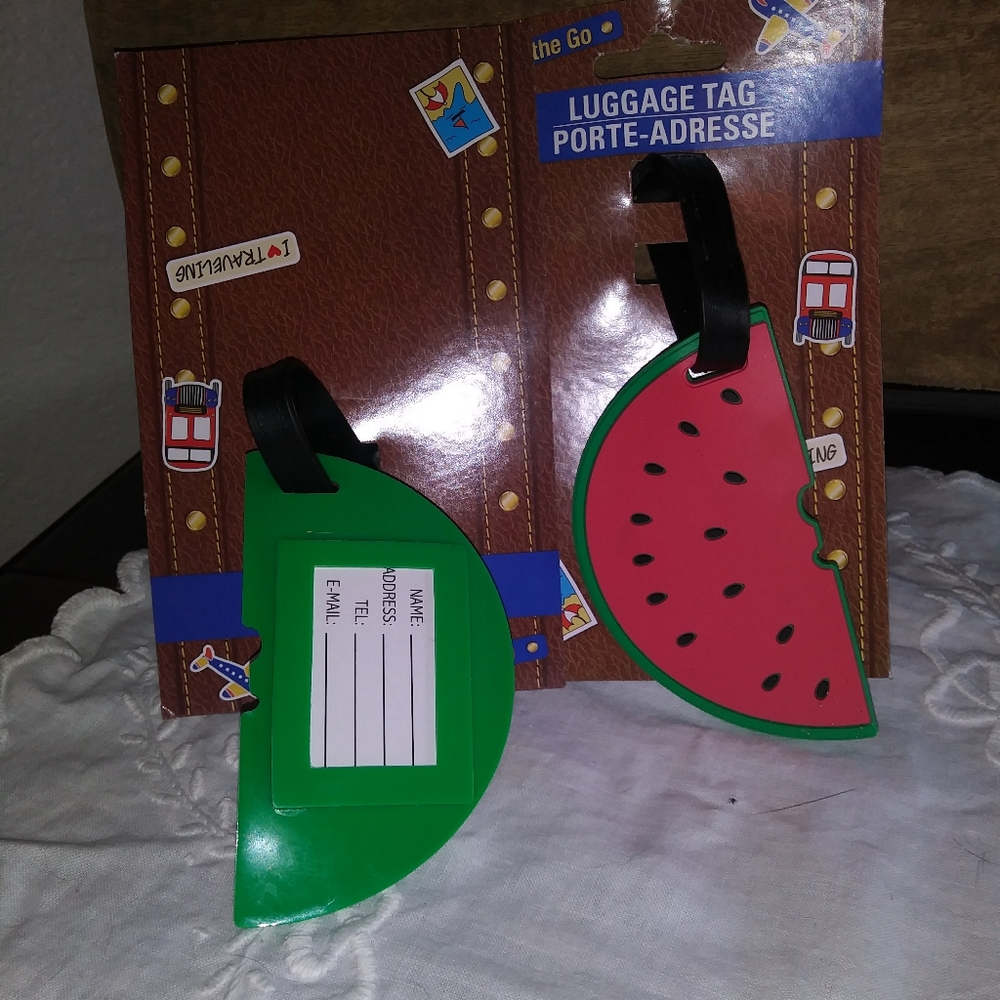 NWT-Luggage Tags🍉 - Picture 2 of 2